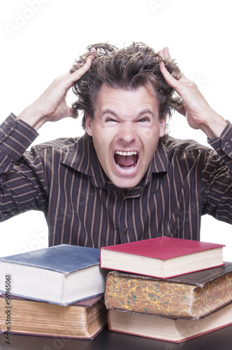 Photo: Academic stress Academic stress