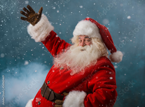 Photo: Santa Claus welcoming to the North Pole Santa Claus welcoming to the North Pole