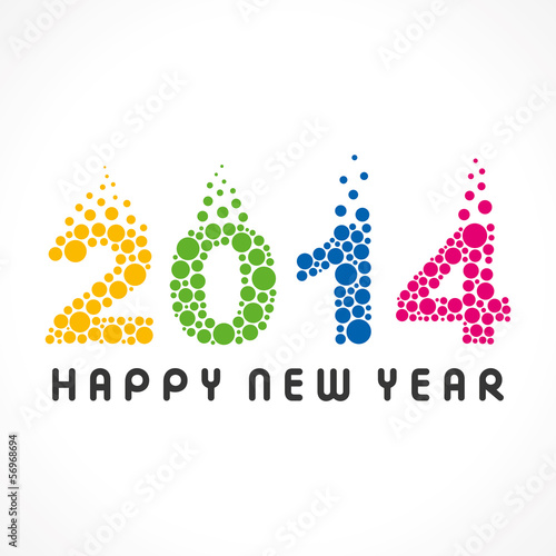 Vector: creative happy new year 2014 background vector creative happy new year 2014 background vector