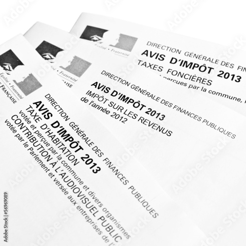 Photo: Avis d'impôts 2013 Avis d'impôts 2013