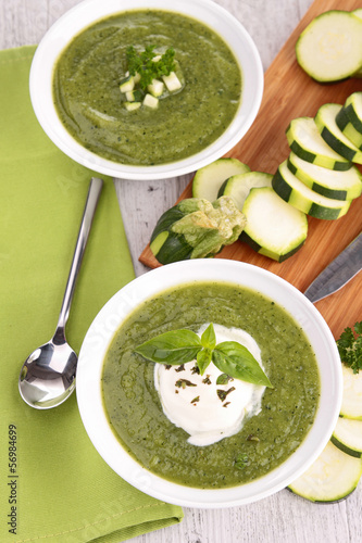 Photo: bowl of vegteable soup bowl of vegteable soup