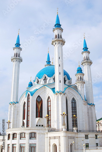 Photo: Kol-Sharif Mosque, Kazan Kremlin. UNESCO Heritage Site. Kol-Sharif Mosque, Kazan Kremlin. UNESCO Heritage Site.