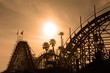 Rollercoaster at the beach Rollercoaster at the beach
