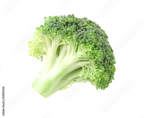 Photo: Closeup of fresh broccoli. Closeup of fresh broccoli.