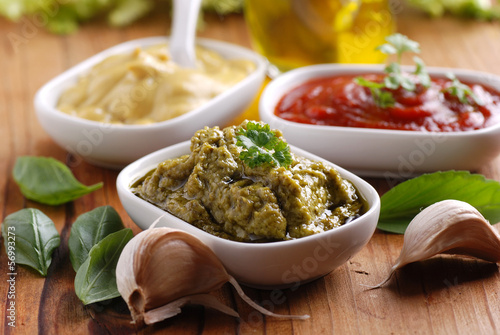 Photo: pesto ligure ed altre salse pesto ligure ed altre salse