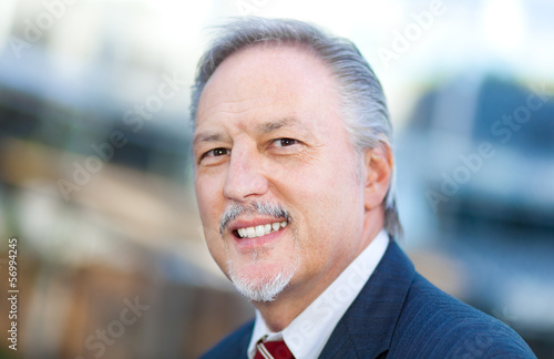 Photo: Smiling businessman portrait Smiling businessman portrait