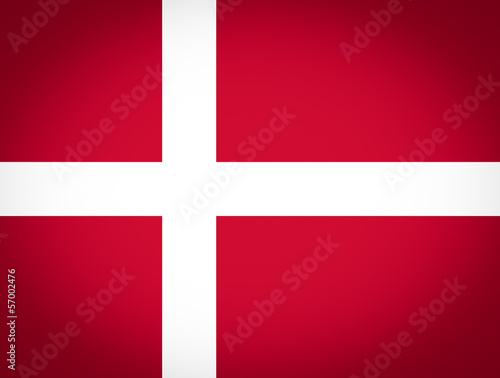 Illustration: Flag of Denmark vignetted Flag of Denmark vignetted
