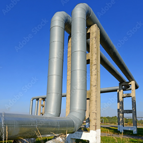 Photo: Heating main site Heating main site