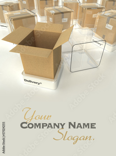 Illustration: Delivery showcase Delivery showcase