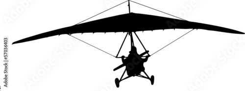 Vector: hang-glider hang-glider