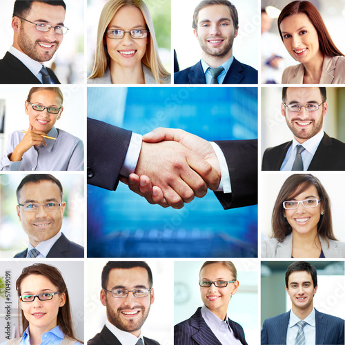 Photo: Happy business people Happy business people
