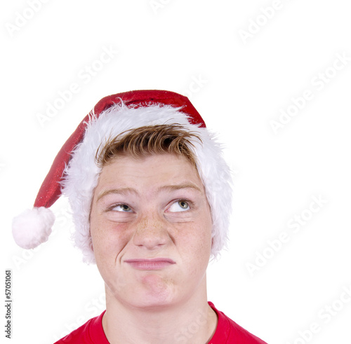 Photo: Skeptischer Nikolaus Skeptischer Nikolaus