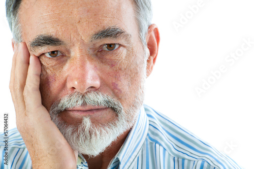 Photo: Portrait of senior man Portrait of senior man