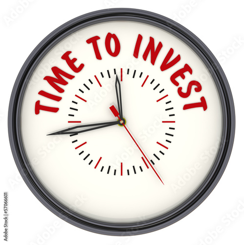 Illustration: Часы с надписью TIME TO INVEST (Время инвестировать) Часы с надписью TIME TO INVEST (Время инвестировать)