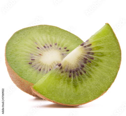 Photo: Sliced kiwi fruit segment Sliced kiwi fruit segment