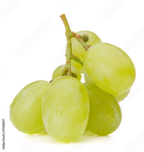Photo: Green grape bunch Green grape bunch