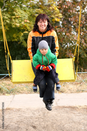 Photo: On the swing On the swing