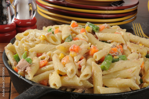 Photo: Tuna casserole closeup Tuna casserole closeup
