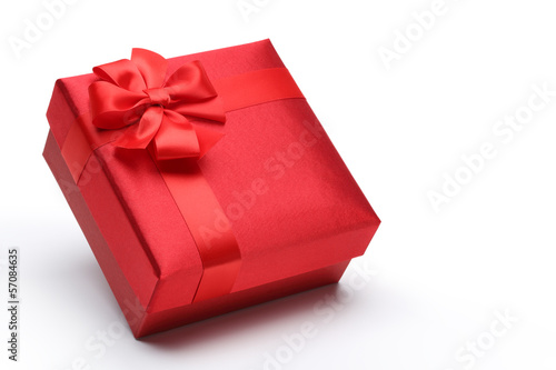 Photo: Red gift box Red gift box