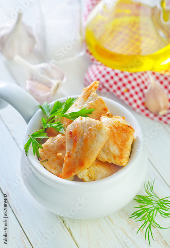 Photo: fried meat fried meat