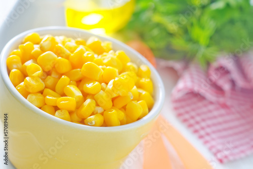 Photo: corn in bowl corn in bowl