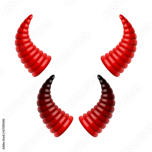 Vector: Devil's horns Devil's horns
