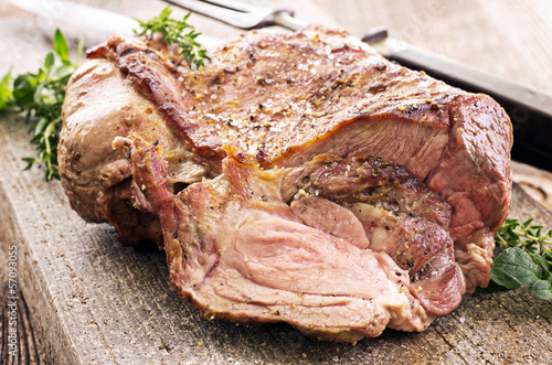 Photo: grilled lamb grilled lamb