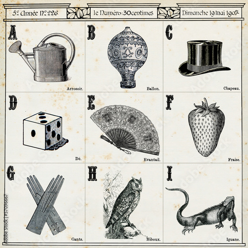 Illustration: Abécédaire Abécédaire