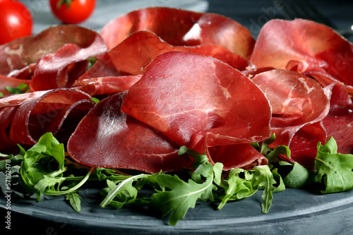 Photo: primo piano bresaola primo piano bresaola