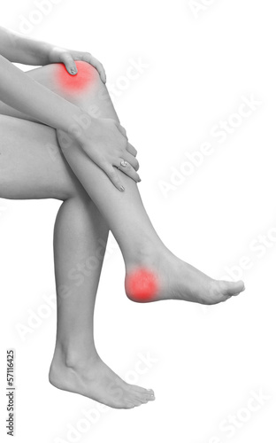 Photo: Acute pain in leg Acute pain in leg