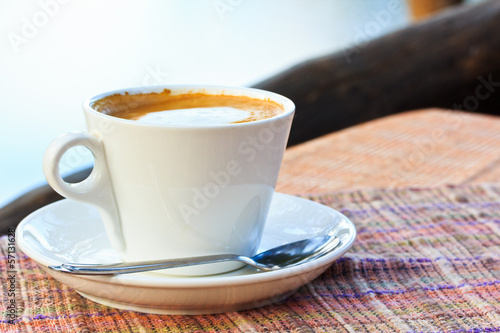 Photo: A cup of coffee A cup of coffee