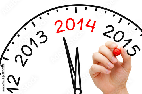 Photo: New Year 2014 Concept New Year 2014 Concept