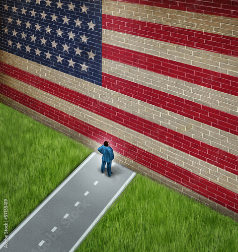 Illustration: Closed America Closed America