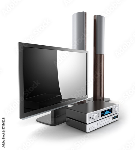 Illustration: TV and audio system TV and audio system