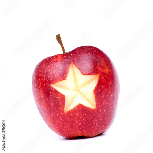 Photo: Apple, star Apple, star