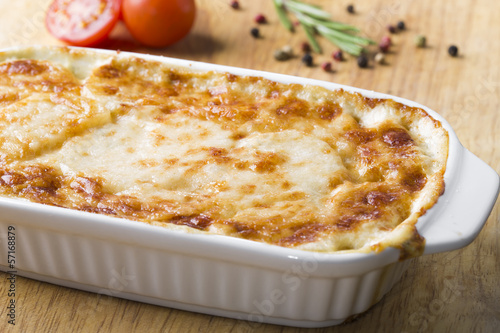 Photo: potato casserole with cheese potato casserole with cheese
