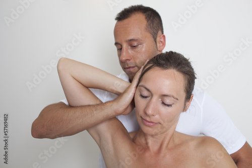 Photo: neck manipulation neck manipulation