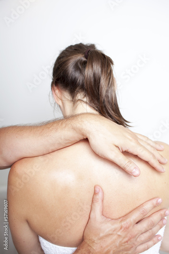 Photo: spine masage spine masage