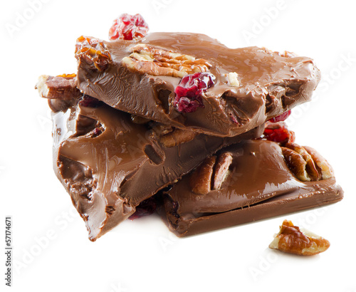 Photo: Broken chocolate Broken chocolate