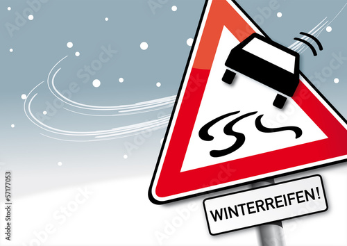 Vector: Winterreifen aufziehen, Reifenwechsel Winterreifen aufziehen, Reifenwechsel