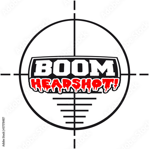 Illustration: Sniper Headshot Sniper Headshot