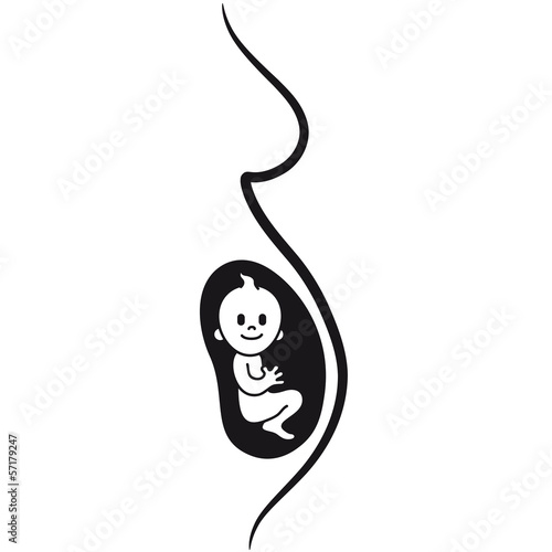 Illustration: Pregnant Baby Pregnant Baby