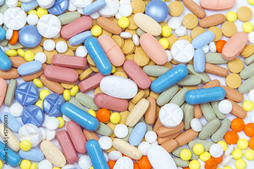 Photo: Pills and Capsules Background Pills and Capsules Background