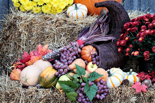 Photo: Thanksgiving Cornucopia Thanksgiving Cornucopia