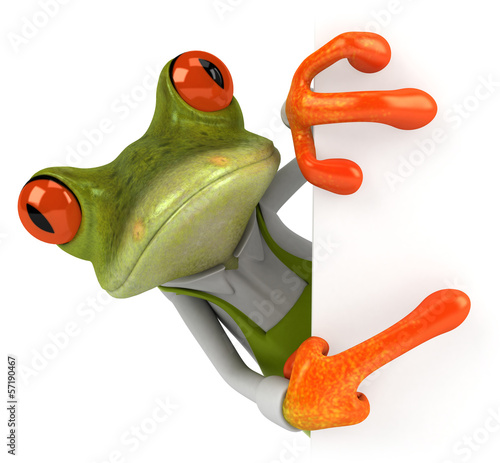 Illustration: Frog gardener Frog gardener