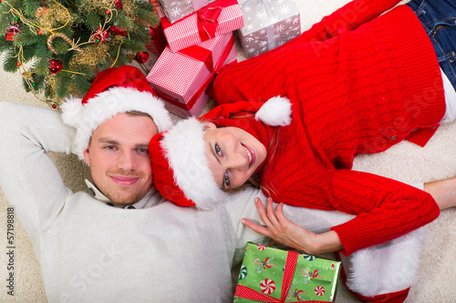 Photo: christmas couple christmas couple