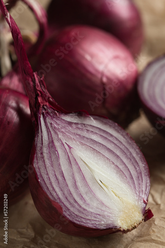 Photo: Red onions Red onions
