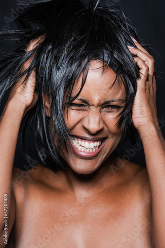 Photo: young african woman young african woman