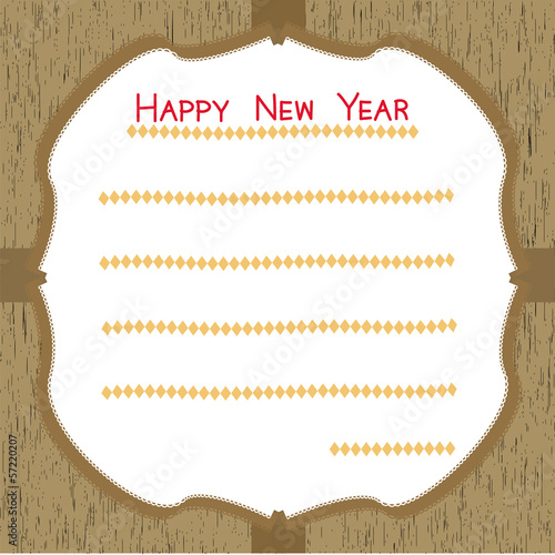 Vector: Happy New Year Card1 Happy New Year Card1
