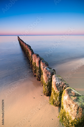 Photo: Breakwater Sunset Breakwater Sunset